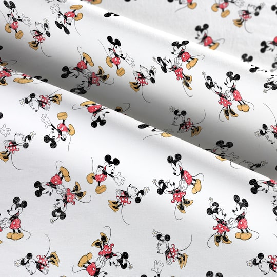 Springs Creative Disney® Mickey & Minnie Mouse Scatter Cotton Fabric